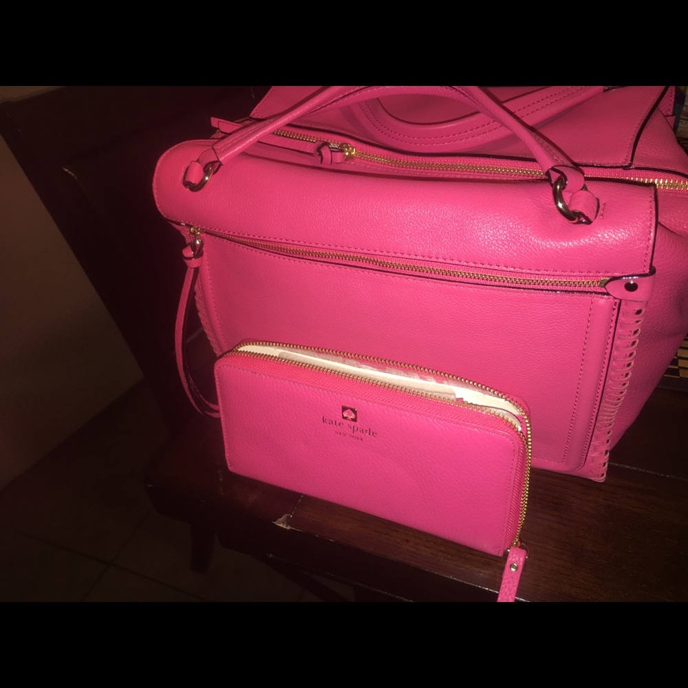 Kate Spade Abbot Ashley Bag + Wallet